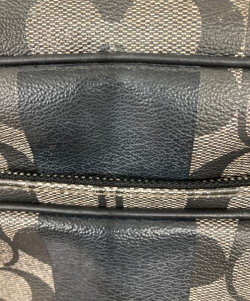 COACH（コーチ）COACH (コーチ) ヘリテージショルダーバッグ ブラックの古着・服飾アイテム