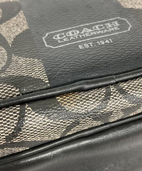 COACH（コーチ）COACH (コーチ) ヘリテージショルダーバッグ ブラックの古着・服飾アイテム