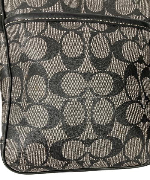 COACH（コーチ）COACH (コーチ) ヘリテージショルダーバッグ ブラックの古着・服飾アイテム