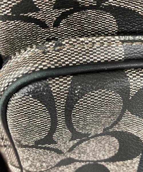 COACH（コーチ）COACH (コーチ) ヘリテージショルダーバッグ ブラックの古着・服飾アイテム