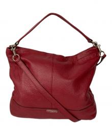 COACH（コーチ）の古着「パーク レザー ホーボー」｜レッド