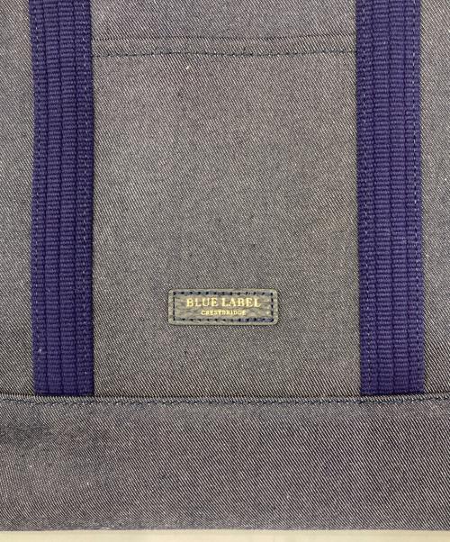BLUE LABEL CRESTBRIDGE（ブルーレーベルクレストブリッジ）BLUE LABEL CRESTBRIDGE (ブルーレーベルクレストブリッジ) カジュアルトート インディゴの古着・服飾アイテム