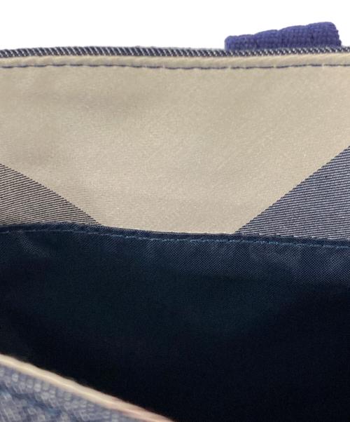 BLUE LABEL CRESTBRIDGE（ブルーレーベルクレストブリッジ）BLUE LABEL CRESTBRIDGE (ブルーレーベルクレストブリッジ) カジュアルトート インディゴの古着・服飾アイテム