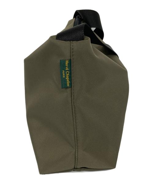 Herve Chapelier（エルベシャプリエ）Herve Chapelier (エルベシャプリエ) ナイロンスクエアショルダーバッグM トープの古着・服飾アイテム