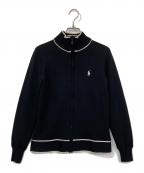 POLO GOLFポロ ゴルフ）の古着「ニットジャケット」｜ブラック