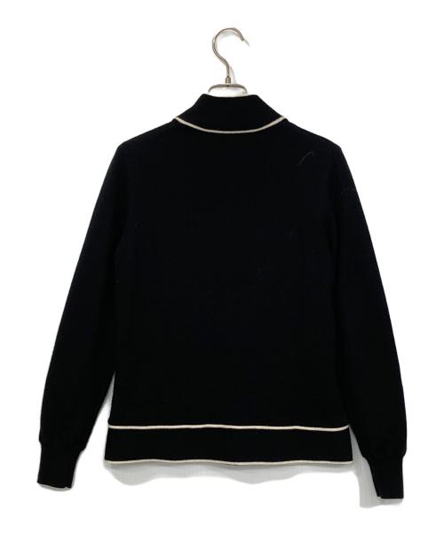 POLO GOLF（ポロ ゴルフ）POLO GOLF (ポロ ゴルフ) ニットジャケット ブラック サイズ:XXSの古着・服飾アイテム