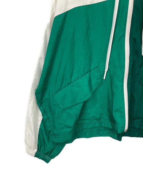 adidas（アディダス）adidas (アディダス) ウインドブレーカー ホワイト×グリーン サイズ:OTの古着・服飾アイテム