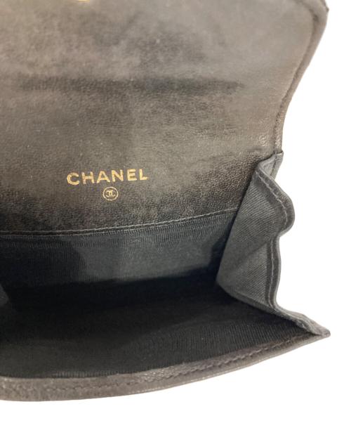 CHANEL（シャネル）CHANEL (シャネル) ビコローレコインケース ブラックの古着・服飾アイテム