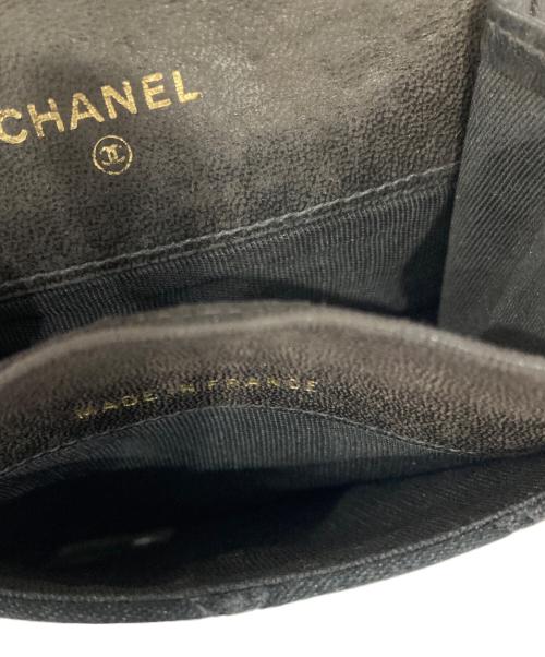 CHANEL（シャネル）CHANEL (シャネル) ビコローレコインケース ブラックの古着・服飾アイテム