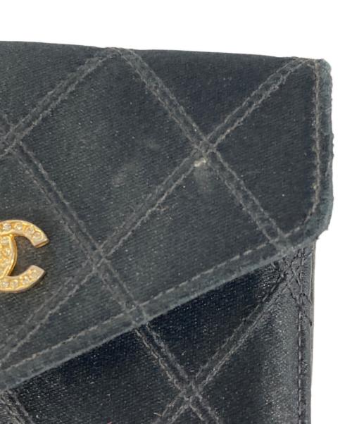 CHANEL（シャネル）CHANEL (シャネル) ビコローレコインケース ブラックの古着・服飾アイテム