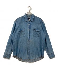 Wrangler（ラングラー）の古着「ウエスタンデニムシャツ」｜インディゴ