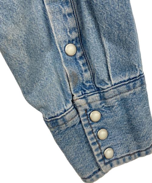 Wrangler（ラングラー）Wrangler (ラングラー) ウエスタンデニムシャツ インディゴ サイズ:XLの古着・服飾アイテム