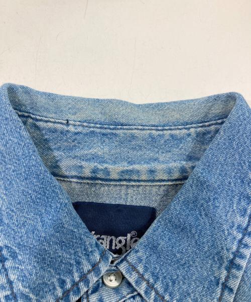 Wrangler（ラングラー）Wrangler (ラングラー) ウエスタンデニムシャツ インディゴ サイズ:XLの古着・服飾アイテム