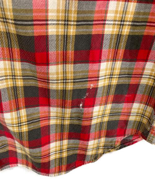Wrangler（ラングラー）Wrangler (ラングラー) チェックシャツ レッド サイズ:20ー35の古着・服飾アイテム