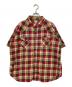 Wrangler（ラングラー）の古着「チェックシャツ」｜レッド