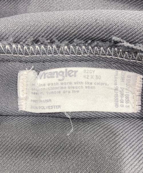 Wrangler（ラングラー）Wrangler (ラングラー) ワークパンツ グレー サイズ:42×30の古着・服飾アイテム