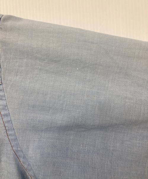 Wrangler（ラングラー）Wrangler (ラングラー) シャンブレーシャツ インディゴ サイズ:18の古着・服飾アイテム