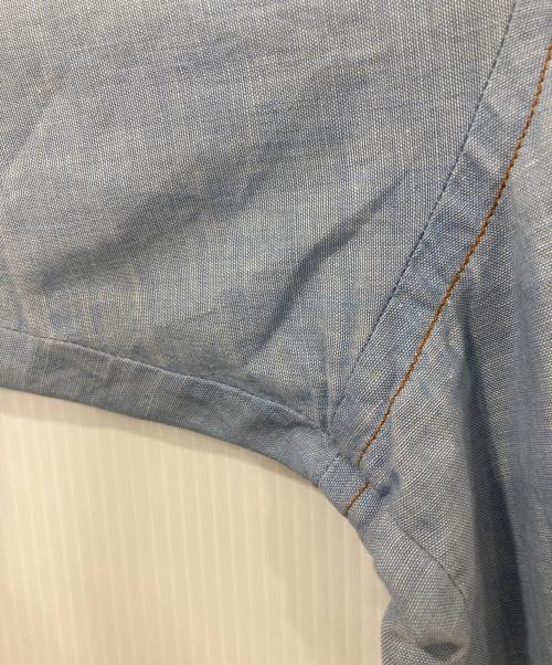 Wrangler（ラングラー）Wrangler (ラングラー) シャンブレーシャツ インディゴ サイズ:18の古着・服飾アイテム