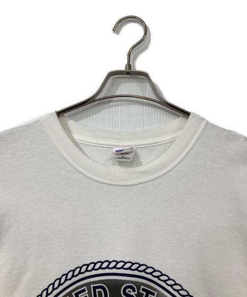 SOFFE（ソフィー）SOFFE (ソフィー) 両面プリントTシャツ ホワイト サイズ:XLの古着・服飾アイテム