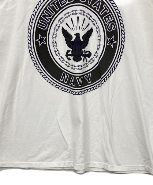 SOFFE（ソフィー）SOFFE (ソフィー) 両面プリントTシャツ ホワイト サイズ:XLの古着・服飾アイテム