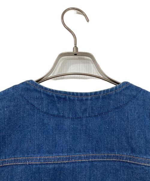 Wrangler（ラングラー）Wrangler (ラングラー) デニムベスト インディゴ サイズ:タグ印字消えの為不明の古着・服飾アイテム