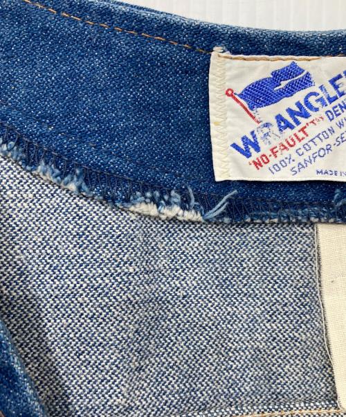 Wrangler（ラングラー）Wrangler (ラングラー) デニムベスト インディゴ サイズ:タグ印字消えの為不明の古着・服飾アイテム