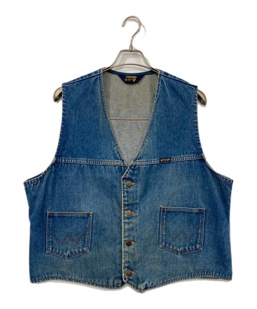 Wrangler（ラングラー）Wrangler (ラングラー) 80sデニムベスト インディゴ サイズ:表記無しの古着・服飾アイテム