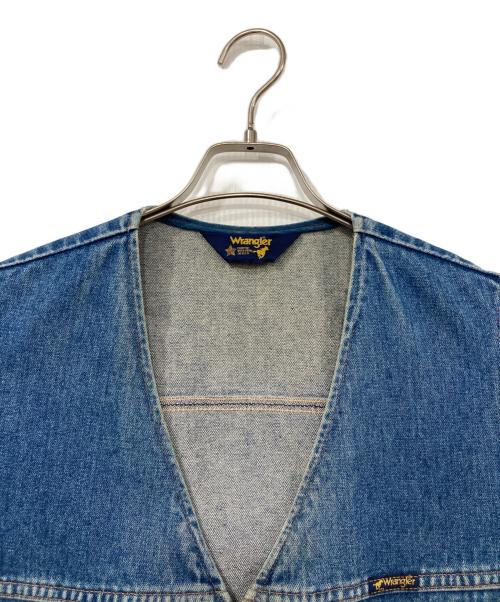 Wrangler（ラングラー）Wrangler (ラングラー) 80sデニムベスト インディゴ サイズ:表記無しの古着・服飾アイテム