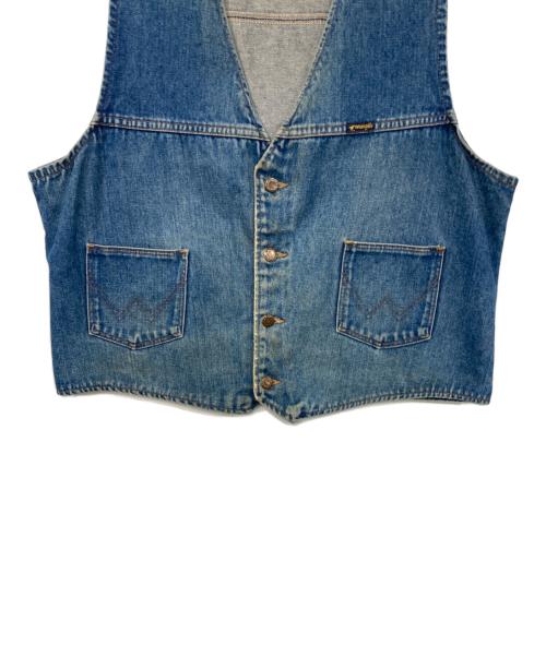 Wrangler（ラングラー）Wrangler (ラングラー) 80sデニムベスト インディゴ サイズ:表記無しの古着・服飾アイテム