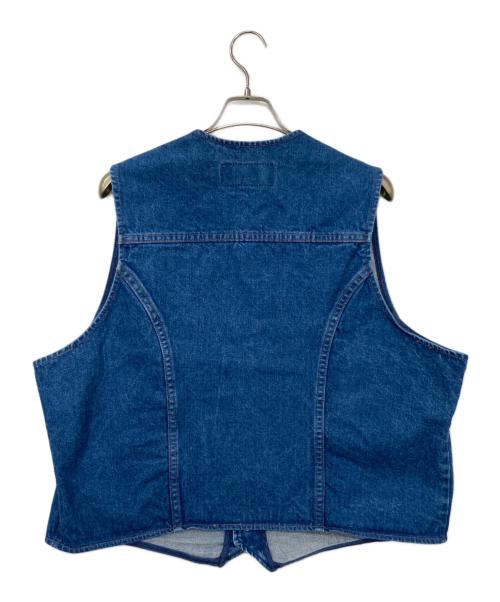 Wrangler（ラングラー）Wrangler (ラングラー) デニムベスト インディゴ サイズ:XXLの古着・服飾アイテム