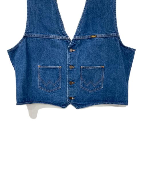 Wrangler（ラングラー）Wrangler (ラングラー) デニムベスト インディゴ サイズ:XXLの古着・服飾アイテム