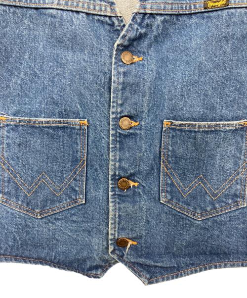 Wrangler（ラングラー）Wrangler (ラングラー) デニムベスト インディゴ サイズ:XXLの古着・服飾アイテム