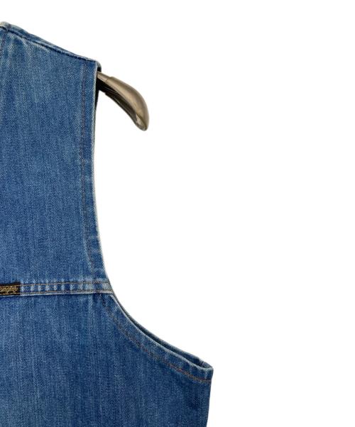 Wrangler（ラングラー）Wrangler (ラングラー) デニムベスト インディゴ サイズ:タグ切れの為不明の古着・服飾アイテム