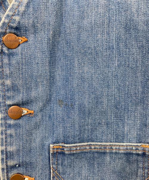 Wrangler（ラングラー）Wrangler (ラングラー) デニムベスト インディゴ サイズ:タグ切れの為不明の古着・服飾アイテム