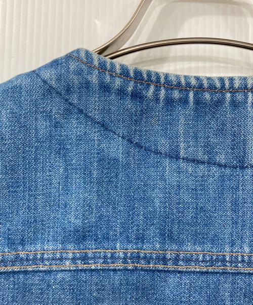 Wrangler（ラングラー）Wrangler (ラングラー) デニムベスト インディゴ サイズ:タグ切れの為不明の古着・服飾アイテム