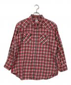 Wranglerラングラー）の古着「チェックシャツ」｜レッド