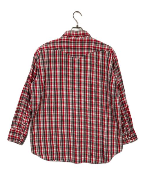 Wrangler（ラングラー）Wrangler (ラングラー) チェックシャツ レッド サイズ:18-35の古着・服飾アイテム
