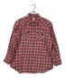 Wrangler（ラングラー）の古着「チェックシャツ」｜レッド