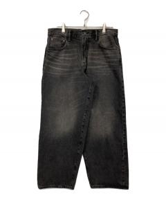 中古・古着通販】SWAGGER (スワッガー) 製品染めデニムパンツ グレー