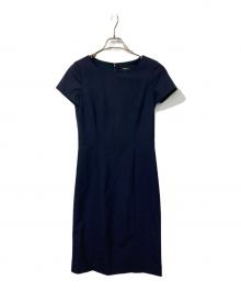 theory（セオリー）の古着「NURIANA.L/TAILOR ワンピース」｜ネイビー