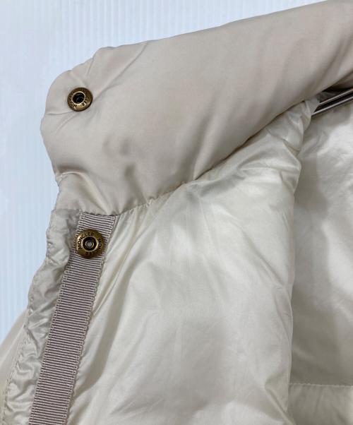MONCLER（モンクレール）MONCLER (モンクレール) COCHEVINNEダウンジャケット アイボリー サイズ:1の古着・服飾アイテム