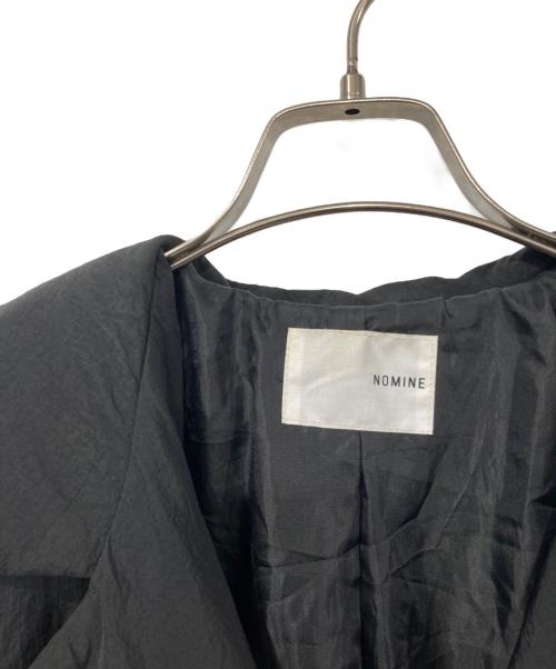 Nomine（ノミネ）Nomine (ノミネ) ナイロンコート ブラック サイズ:Fの古着・服飾アイテム