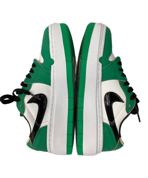 NIKE（ナイキ）NIKE (ナイキ) Women's Air Jordan 1 Low Elevate ホワイト×グリーン サイズ:24.0の古着・服飾アイテム