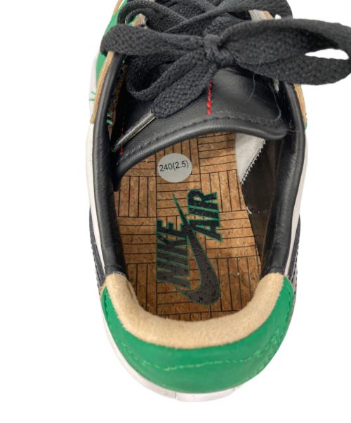 NIKE（ナイキ）NIKE (ナイキ) Women's Air Jordan 1 Low Elevate ホワイト×グリーン サイズ:24.0の古着・服飾アイテム