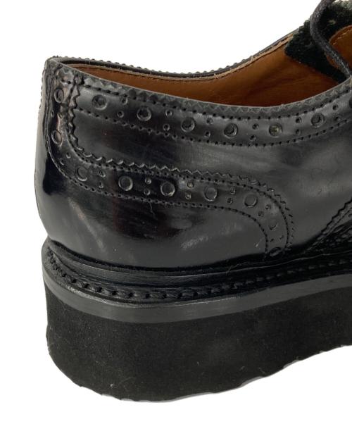 GRENSON（グレンソン）GRENSON (グレンソン) ウィングチップシューズ ブラック サイズ:4　1/2の古着・服飾アイテム