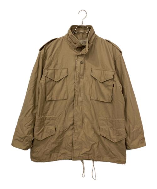 ALPHA（アルファ）ALPHA (アルファ) フィールドジャケット ベージュ サイズ:Lの古着・服飾アイテム