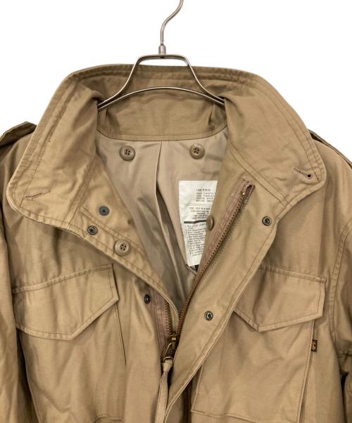 ALPHA（アルファ）ALPHA (アルファ) フィールドジャケット ベージュ サイズ:Lの古着・服飾アイテム