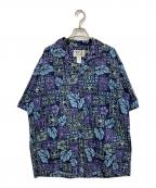KYSケーワイエス）の古着「コットンアロハシャツ」｜ネイビー
