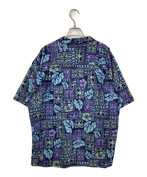 KYS（ケーワイエス）KYS (ケーワイエス) コットンアロハシャツ ネイビー サイズ:XLの古着・服飾アイテム