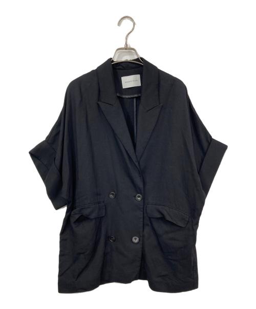 Adam et Rope（アダム エ ロペ）Adam et Rope (アダム エ ロペ) ショートスリーブシャツJK ブラック サイズ:Fの古着・服飾アイテム
